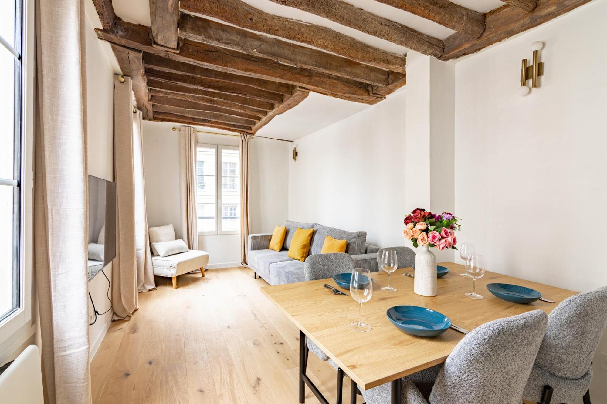 Appartement Quartier Fontaine Chatelet Les Halles Free Netflix Párizs Kültér fotó