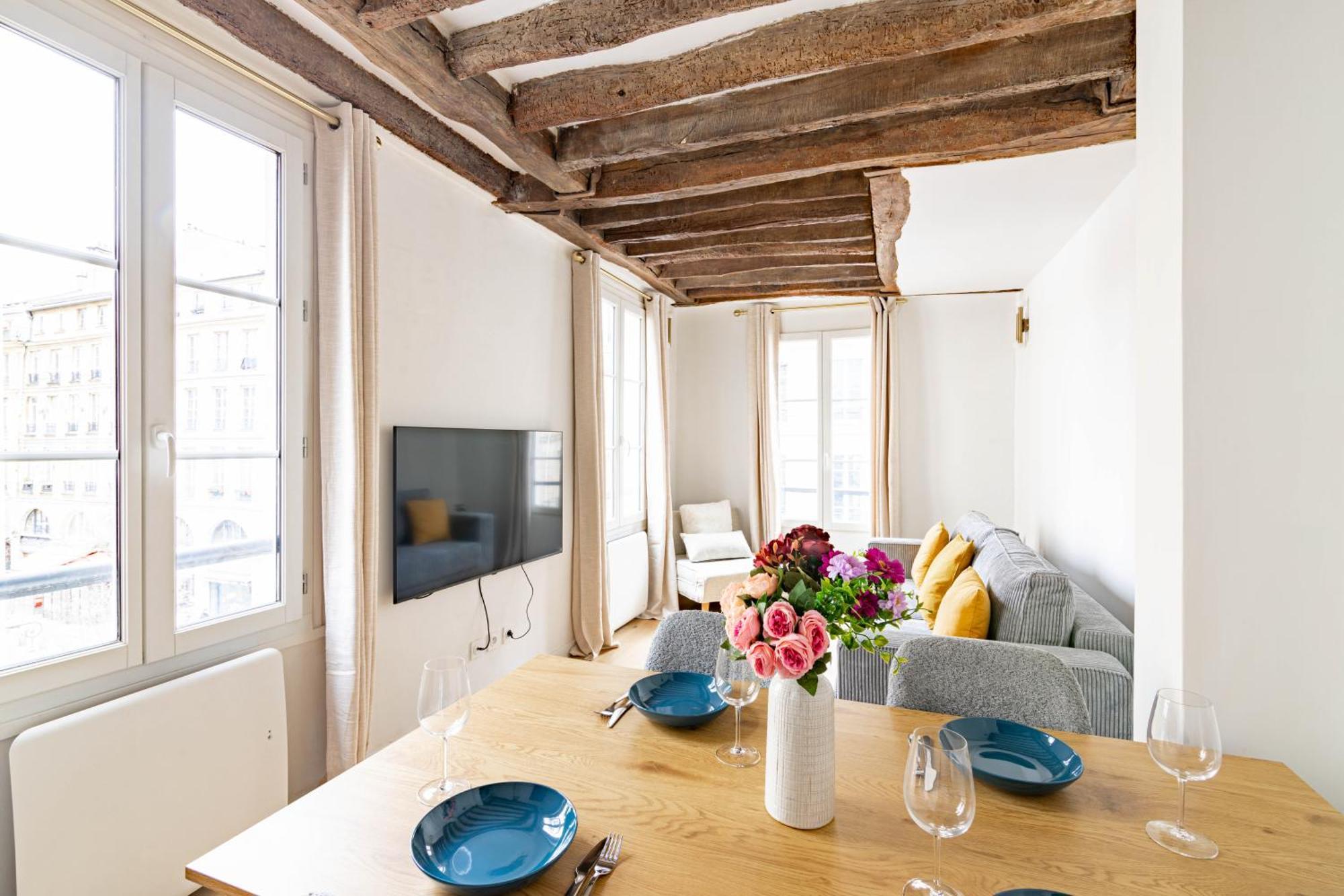 Appartement Quartier Fontaine Chatelet Les Halles Free Netflix Párizs Kültér fotó