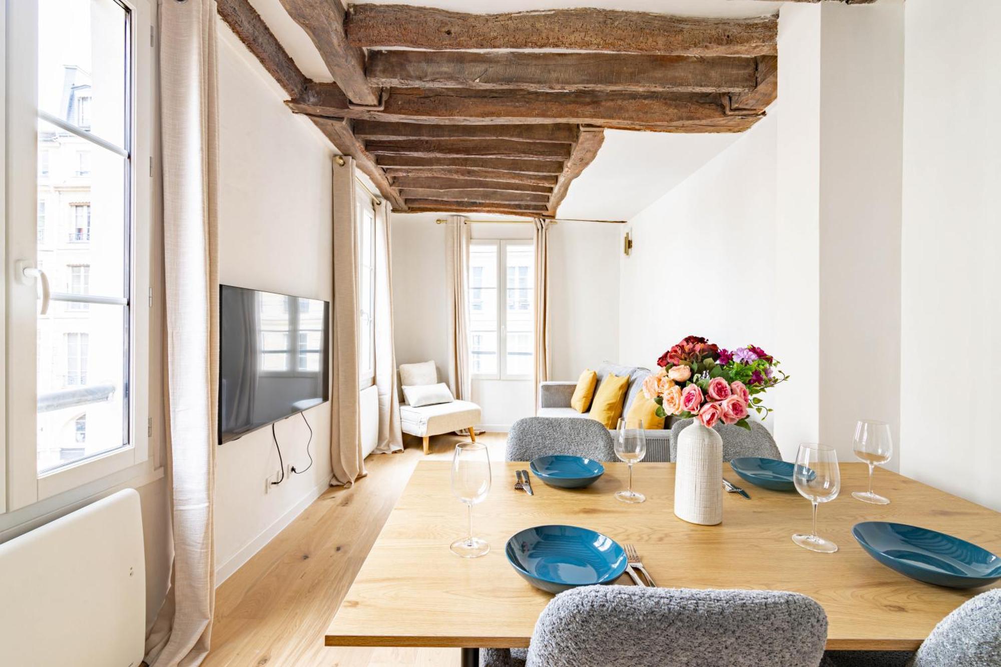 Appartement Quartier Fontaine Chatelet Les Halles Free Netflix Párizs Kültér fotó