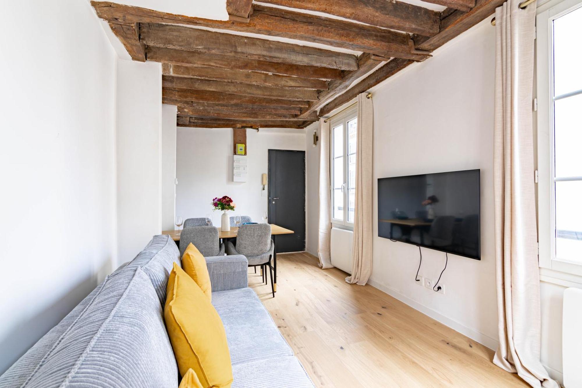 Appartement Quartier Fontaine Chatelet Les Halles Free Netflix Párizs Kültér fotó